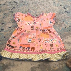 Matilda Jane Puppet Show Top size 18-24M.